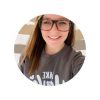 Brown and Light Brown, Circle Framed Instagram Profile Picture